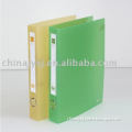 Translucent PP ring binder with company logo printing